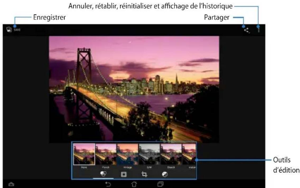 ASUS MeMO Pad FHD 10 ME302KL - Éditer une image - 1