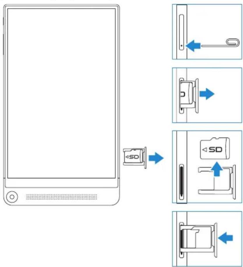 DELL Venue 8 - Retirer la carte microSD - 1
