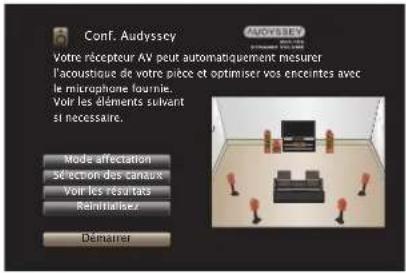 MARANTZ NR1605 - Connectez le microphone de mesures et de configuration sur la prise SETUP MIC de cet apparéil. - 3