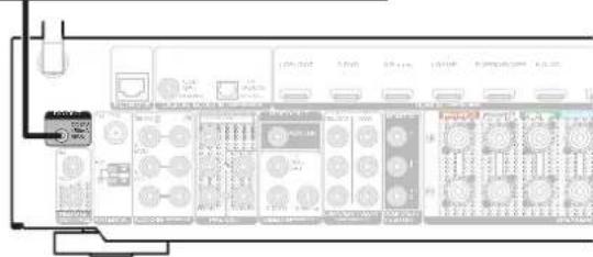 MARANTZ NR1605 - Prises DC OUT - 1
