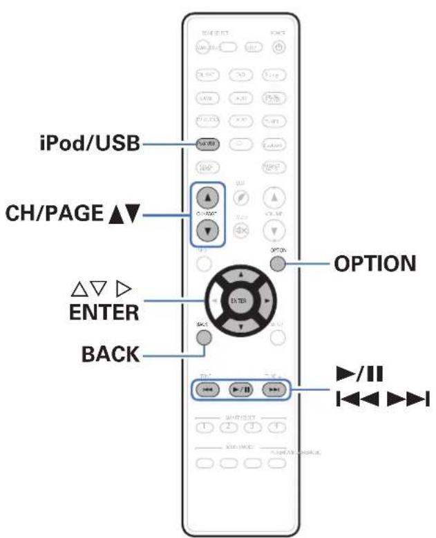 MARANTZ NR1605 - Lecture du contenu d'un dispositif mémoire USB - 1