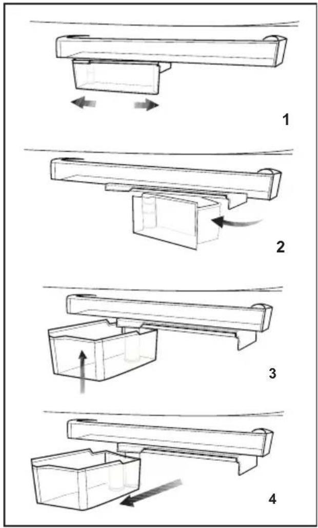BEKO CN142240X - Contenedor de almacenamiento giratorio - 1