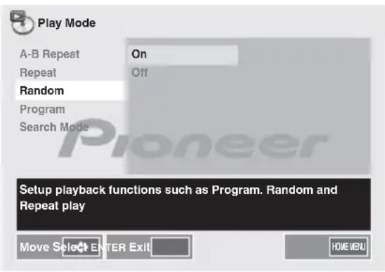 PIONEER XCM52BTW - Reproduccion aleatoria - 1