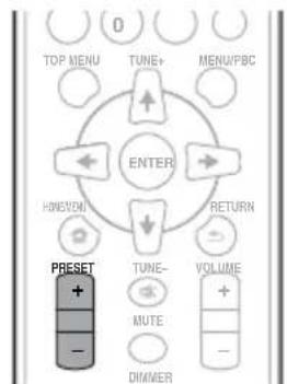 PIONEER XCM52BTW - Presintonizacion de emisoras - 2