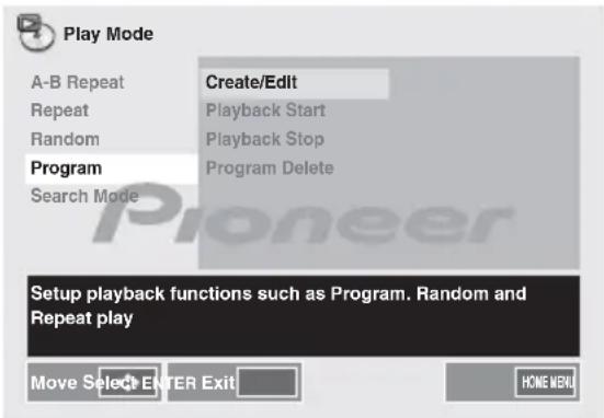 PIONEER XCM52BTW - Riproduzione programmata - 1