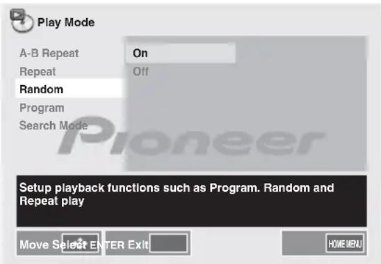 PIONEER XCM52BTW - Gebruik / om On te selecteren. - 1