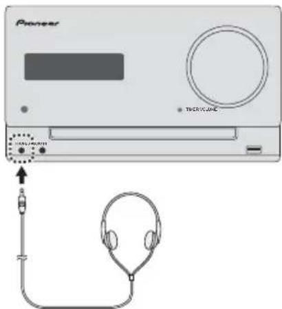 PIONEER XCM52BTW - Usare le cuffie - 1