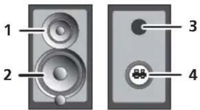PIONEER XCM52BTW - Speaker system - 1