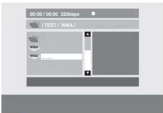 PIONEER XCM52BTW - Premere / per selezionare il playback del file desiderato. - 1