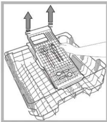 INDESIT DFG 15B1 A EU - Cutlery tray* - 2