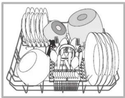 INDESIT DFG 15B1 A EU - Panier inférieur - 1