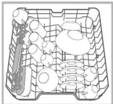 INDESIT DFG 15B1 A EU - Bepxhi Kopo6 - 1