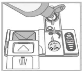 INDESIT DFG 15B1 A EU - Het glansmiddel toevoegen - 2