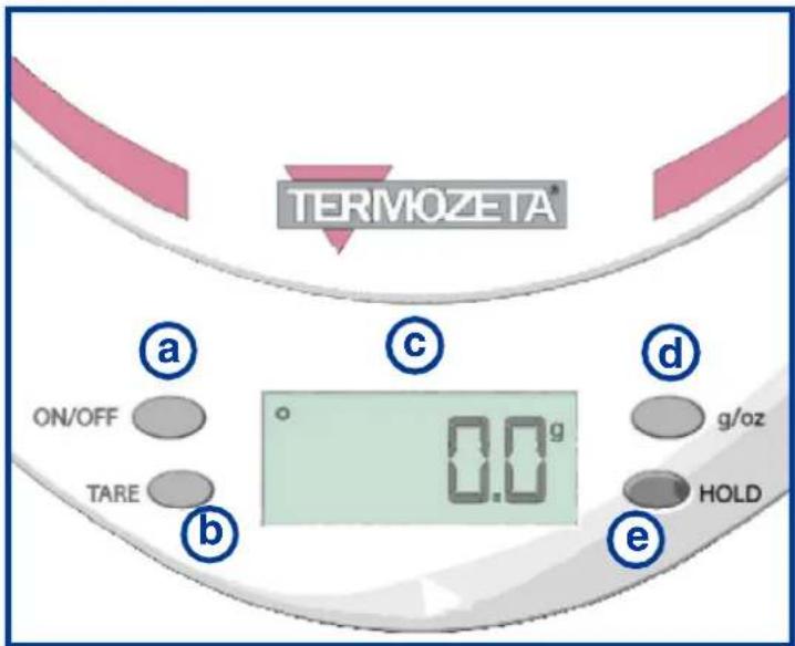 TERMOZETA Bilancina 85854G - INSTRUCTIONS FOR USE - 1