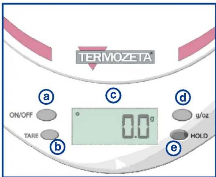 TERMOZETA Bilancina 85854G - GEBRAUCHSANWEISUNG - 1