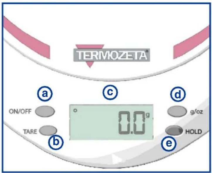 TERMOZETA Bilancina 85854G - INSTRUCTIONS POUR L'EMPLOI - 1