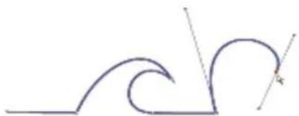 COREL Painter 2015 - Utilisation des lignes de Bézier - 5