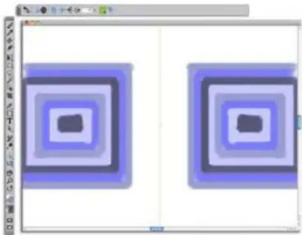 COREL Painter 2015 - Utilisation du mode Peinture en symétrie - 1