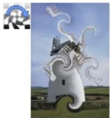 COREL Painter 2015 - Outil Lentille liquide Exemple - 3