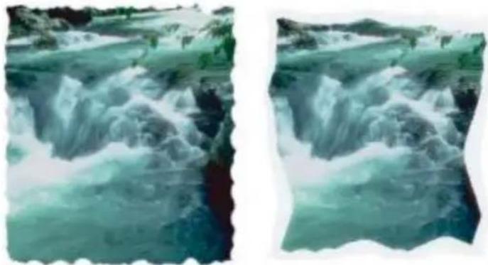 COREL Painter 2015 - Application de l'extension dynamique Déchirure - 1