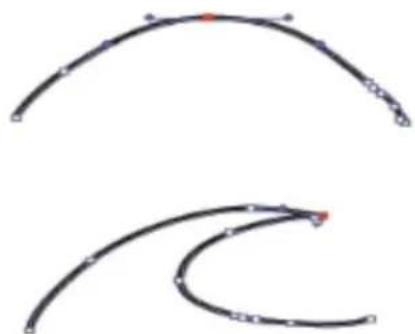 COREL Painter 2015 - Utilisation des lignes de Bézier - 3