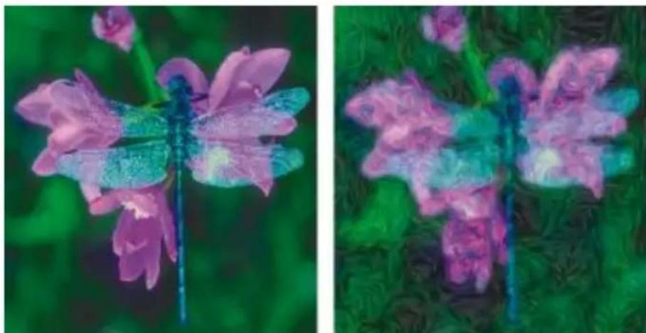 COREL Painter 2015 - Application de l'effet Van Gogh automatique - 1