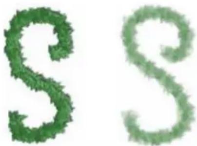 COREL Painter 2015 - Réglage de l'opacité et du grain du jet - 1