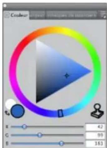 COREL Painter 2015 - Réorganisation des panneaux et des palettes - 2