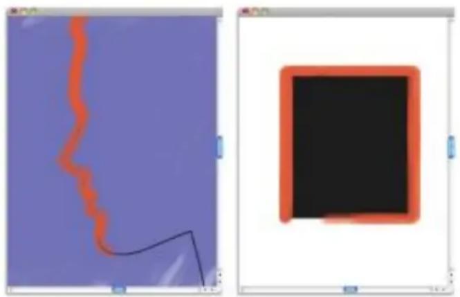 COREL Painter 2015 - Alignement des traits sur des tracés et des formes - 1