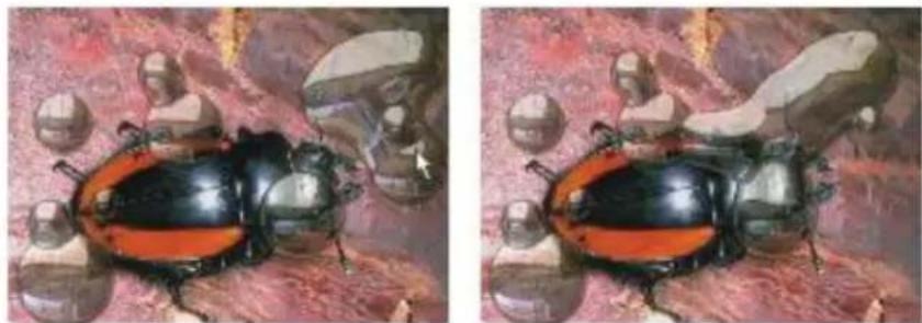 COREL Painter 2015 - Pour déplacer des gouttes de métal - 1