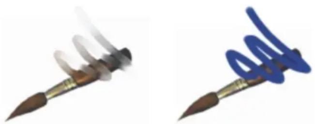 COREL Painter 2015 - Options de la zone Débit - 1