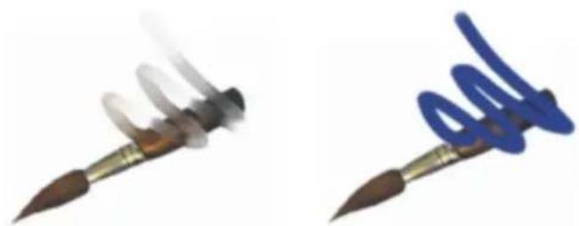 COREL Painter 2015 - Options de la zone Débit - 2