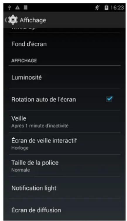 bq Aquaris E6 - Affichage - 2