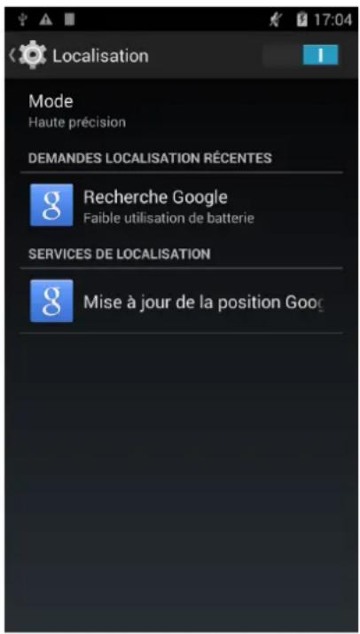 bq Aquaris E6 - Localisation - 1