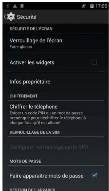bq Aquaris E6 - Sécurité - 1