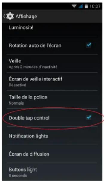 bq Aquaris E6 - Verrouillage d'écran - 3