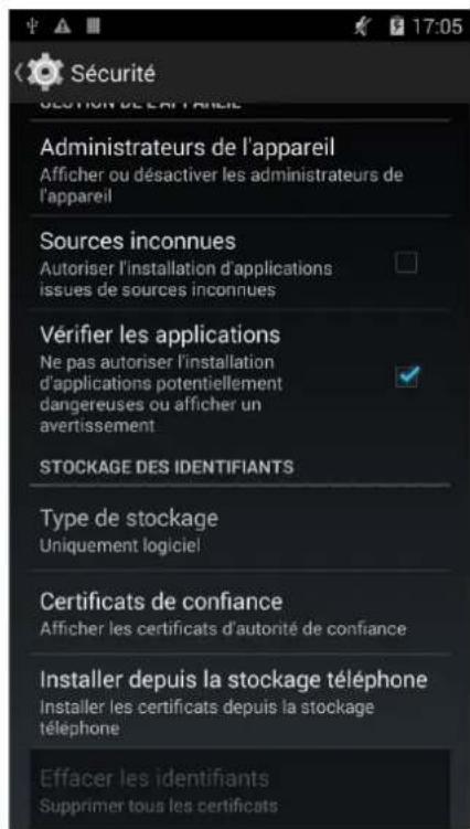 bq Aquaris E6 - Sécurité - 2