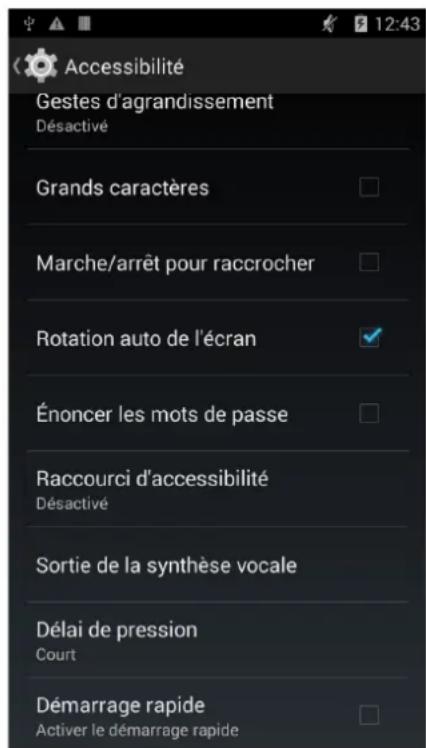 bq Aquaris E6 - Accessibilité - 2
