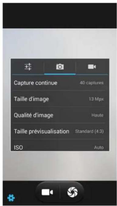 bq Aquaris E6 - - Réglages de l'appareil photo - 2