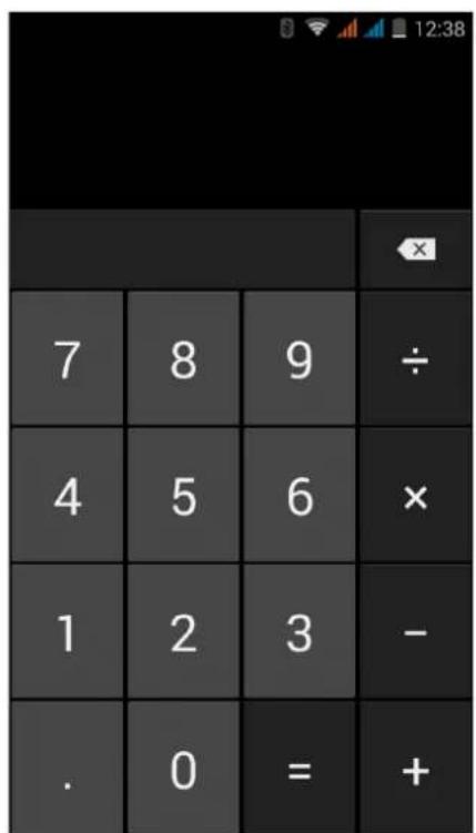 bq Aquaris E6 - Calculatrice - 1