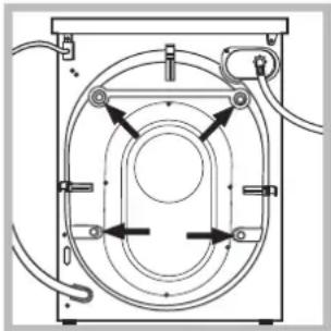 INDESIT IWC 71283 C ECO EU - Desembalar e nivelar Desembalar - 1