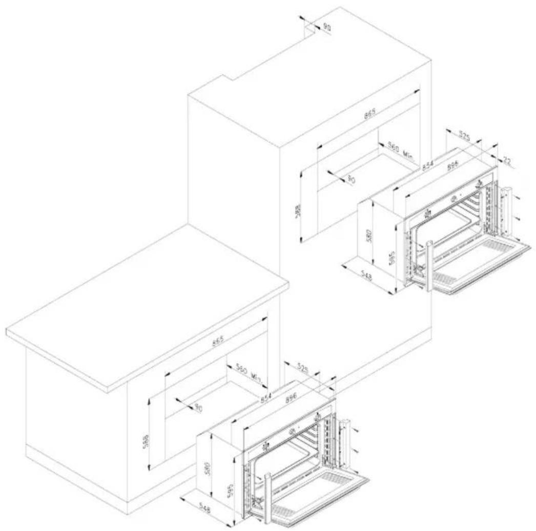 Foster KS multifunzione PP - MANUALE D'ISTRUZIONE FORNO DA INCASSO - 1