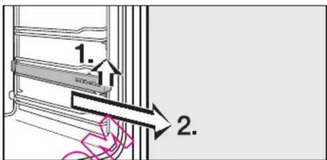 MIELE H 5247 BP - Démonter les rails coulissants FlexiClips - 1