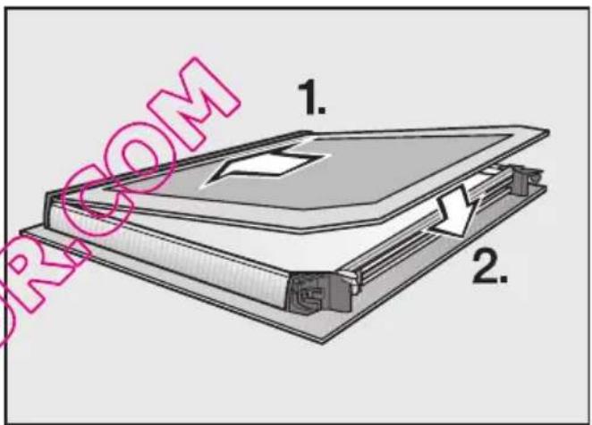 MIELE H 5247 BP - Désassembler la porte - 7