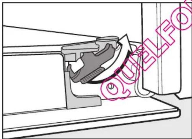 MIELE H 5247 BP - Démontage de la porte - 2