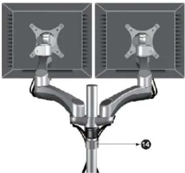 StarTech.com ARMDUAL - ケーブル管理 - 2