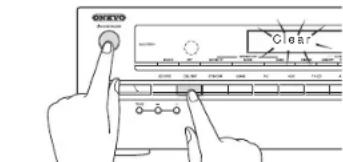 ONKYO TXSR333 - Comment réinitialiser: - 1