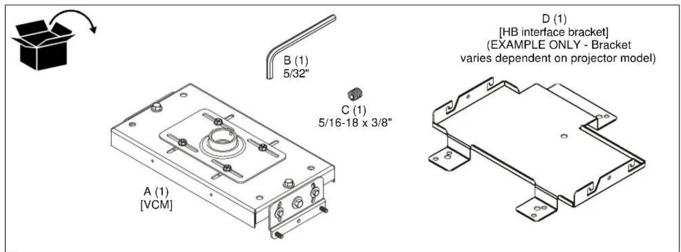 Chief VCM35B - PARTS - 1