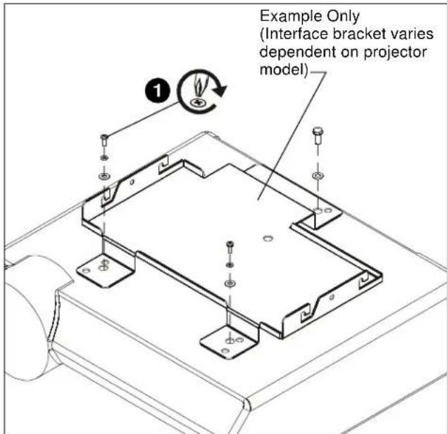 Chief VCM35B - Install Interface Bracket - 2