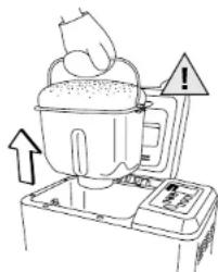 KOENIG B02106 - Enlever le pain après la cuisson - 1